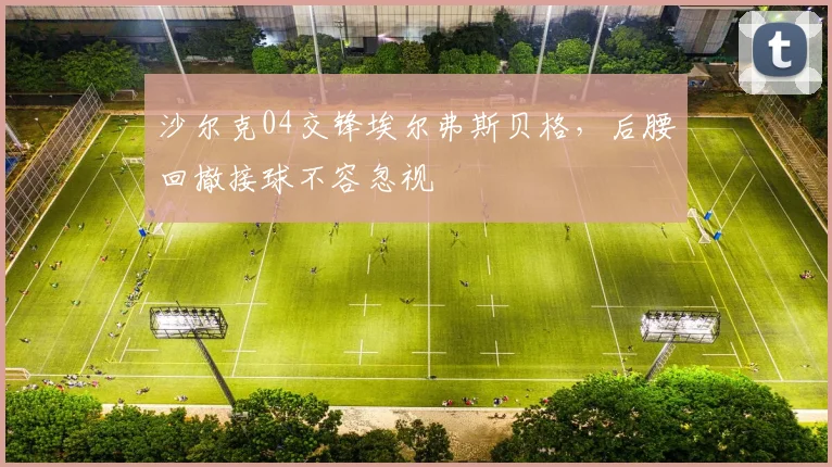 沙尔克04交锋埃尔弗斯贝格，后腰回撤接球不容忽视
